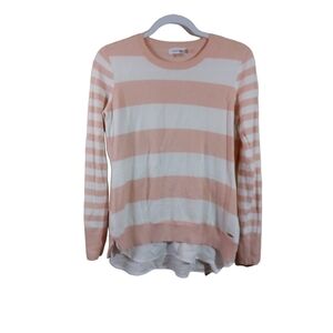 Calvin Klein Ladies Long Sleeve Crew Neck Sweater- size S